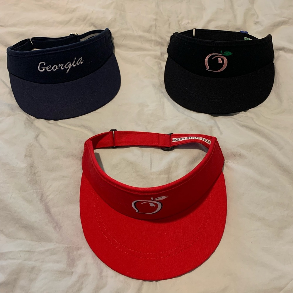 Peach State Pride Visors